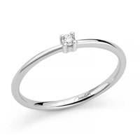 Anello Miluna Donna in Oro bianco LID3677-003G7X